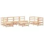 Gartenmöbel-Set 8-teilig aus massivem Kiefernholz von , Gartensets - Ref: Foro24-3186452, Preis: 405,17 €, Rabatt: %
