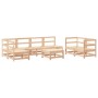 Gartenmöbel-Set 8-teilig aus massivem Kiefernholz von , Gartensets - Ref: Foro24-3186452, Preis: 410,40 €, Rabatt: %