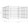 Zwinger für den Außenbereich 300x300x185 cm von vidaXL, Hundehütten und Zäune - Ref: Foro24-144624, Preis: 766,46 €, Rabatt: %