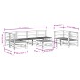 Gartenmöbel-Set 8-teilig aus massivem Kiefernholz von , Gartensets - Ref: Foro24-3186452, Preis: 410,40 €, Rabatt: %
