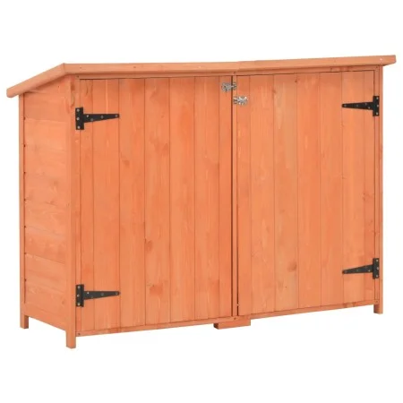 Caseta de almacenamiento de jardín de madera 120x50x91 cm de vidaXL, Cobertizos - Ref: Foro24-170650, Precio: 200,44 €, Descu...