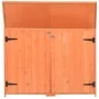 Caseta de almacenamiento de jardín de madera 120x50x91 cm de vidaXL, Cobertizos - Ref: Foro24-170650, Precio: 200,44 €, Descu...