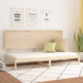 Sofá cama madera maciza de pino 80x200 cm