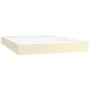Cream synthetic leather pocket spring mattress 140x190x20cm by , Mattresses - Ref: Foro24-347784, Price: 234,85 €, Discount: %