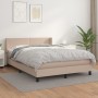 Boxspringbett mit Cappuccino-Kunstledermatratze 140x190cm von , Betten und Lattenroste - Ref: Foro24-3130660, Preis: 427,19 €...
