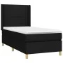 Box spring bed with black fabric mattress 80x200 cm by , Beds and slatted bases - Ref: Foro24-3131867, Price: 305,44 €, Disco...