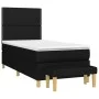 Box spring bed with black fabric mattress 80x200 cm by , Beds and slatted bases - Ref: Foro24-3137031, Price: 301,98 €, Disco...