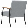 sillón Gris Claro 59 x 75 x 78 cm tela en Sillones | Comprar online en Foro24