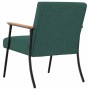 sillón Verde oscuro 59 x 75 x 78 cm tela en Sillones | Comprar online en Foro24