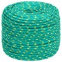 Cuerda de barco polipropileno verde 6 mm 50 m