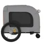 Bicycle pet trailer, iron frame, Oxford fabric in orange and grey. by , pet strollers - Ref: Foro24-93858, Price: 129,52 €, D...