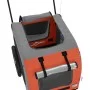 Bicycle pet trailer, iron frame, Oxford fabric in orange and grey. by , pet strollers - Ref: Foro24-93858, Price: 129,52 €, D...