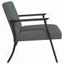 sillón Gris oscuro 59 x 75 x 78 cm tela en Sillones | Comprar online en Foro24