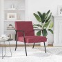 sillón Rojo vino 59 x 75 x 78 cm tela en Sillones | Comprar online en Foro24