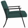sillón Verde oscuro 59 x 75 x 78 cm tela en Sillones | Comprar online en Foro24