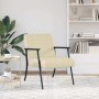 sillón Crema 59 x 75 x 78 cm tela en Sillones | Comprar online en Foro24