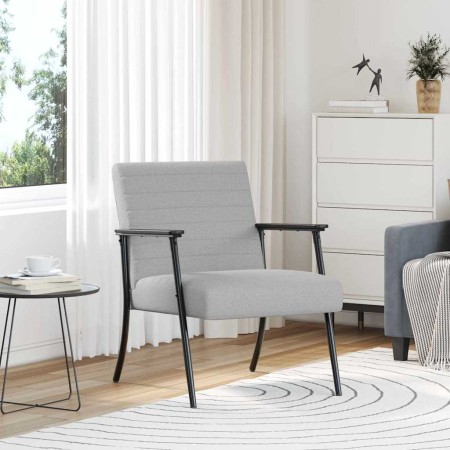 sillón Gris Nube 59 x 75 x 78 cm tela en Sillones | Comprar online en Foro24