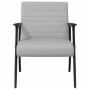sillón Gris Nube 59 x 75 x 78 cm tela en Sillones | Comprar online en Foro24