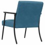 sillón Azul 59 x 75 x 78 cm Terciopelo en Sillones | Comprar online en Foro24
