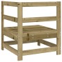 Garten-Ecksofa aus Massivholz imprägniert von , Modulare Sofas für den Außenbereich - Ref: Foro24-825477, Preis: 65,12 €, Rab...