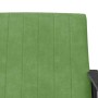 sillón Verde claro 59 x 75 x 78 cm Terciopelo en Sillones | Comprar online en Foro24