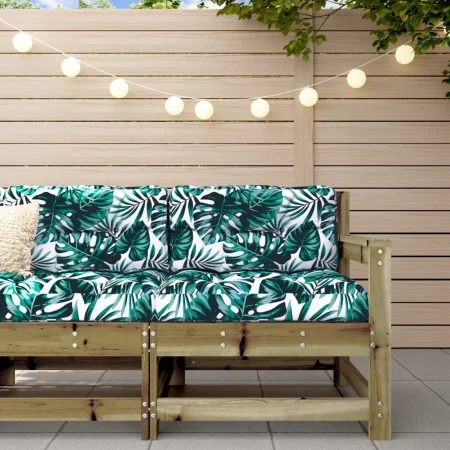 Solid wood corner garden sofa treated with wood preservative by , Modular outdoor sofas - Ref: Foro24-825505, Price: 67,60 €,...