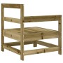 Garten-Ecksofa aus Massivholz imprägniert von , Modulare Sofas für den Außenbereich - Ref: Foro24-825505, Preis: 56,19 €, Rab...