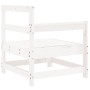 Garten-Ecksofas 2-tlg. massives Kiefernholz weiß von , Modulare Sofas für den Außenbereich - Ref: Foro24-825507, Preis: 136,5...