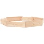 Sandpit with octagonal solid pine wood seats by , sandboxes - Ref: Foro24-825016, Price: 72,89 €, Discount: %