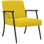 sillón Amarillo 59 x 75 x 78 cm Terciopelo en Sillones | Comprar online en Foro24