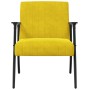 sillón Amarillo 59 x 75 x 78 cm Terciopelo en Sillones | Comprar online en Foro24