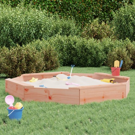 Sandkasten mit achteckigen Sitzen massives Douglasienholz von , Sandkästen - Ref: Foro24-825021, Preis: 81,47 €, Rabatt: %