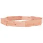Arenero con asientos octógono madera maciza de abeto Douglas de , Cajones de arena - Ref: Foro24-825021, Precio: 80,24 €, Des...