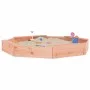 Arenero con asientos octógono madera maciza de abeto Douglas de , Cajones de arena - Ref: Foro24-825021, Precio: 80,24 €, Des...