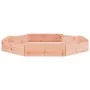 Arenero con asientos octógono madera maciza de abeto Douglas de , Cajones de arena - Ref: Foro24-825021, Precio: 80,24 €, Des...