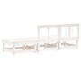 3-piece solid white pine wood garden furniture set by , Modular outdoor sofas - Ref: Foro24-825409, Price: 161,93 €, Discount: %