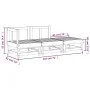 3-teiliges Gartenmöbel-Set massives Zirbenholz weiß von , Modulare Sofas für den Außenbereich - Ref: Foro24-825409, Preis: 15...