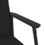 sillón Negro 59 x 75 x 78 cm tela en Sillones | Comprar online en Foro24