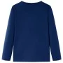 Marineblaues Langarm-T-Shirt für Kinder 140 von , Kinder-T-Shirts - Ref: Foro24-13083, Preis: 11,82 €, Rabatt: %