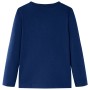 Marineblaues Langarm-T-Shirt für Kinder 140 von , Kinder-T-Shirts - Ref: Foro24-13083, Preis: 11,99 €, Rabatt: %