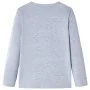 Langarm-T-Shirt für Kinder grau melange 116 von , Kinder-T-Shirts - Ref: Foro24-13261, Preis: 8,59 €, Rabatt: %