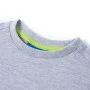 Langarm-T-Shirt für Kinder grau melange 116 von , Kinder-T-Shirts - Ref: Foro24-13261, Preis: 8,59 €, Rabatt: %