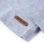 Langarm-T-Shirt für Kinder grau melange 116 von , Kinder-T-Shirts - Ref: Foro24-13261, Preis: 8,59 €, Rabatt: %