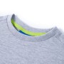 Langärmeliges grau meliertes 140 Kinder-T-Shirt von , Kinder-T-Shirts - Ref: Foro24-13263, Preis: 10,22 €, Rabatt: %