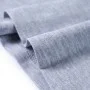 Long-sleeved gray melange children's t-shirt size 140 by , Kids T-shirts - Ref: Foro24-13263, Price: 10,10 €, Discount: %