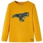 Langarm-T-Shirt für Kinder in der Farbe Ocker 140 von , Kinder-T-Shirts - Ref: Foro24-13268, Preis: 8,59 €, Rabatt: %