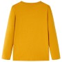 Children's long-sleeved t-shirt in ocher color 140 by , Kids T-shirts - Ref: Foro24-13268, Price: 8,66 €, Discount: %