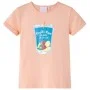 Hellorangefarbenes Kinder-T-Shirt 140 von , Kinder-T-Shirts - Ref: Foro24-10608, Preis: 8,24 €, Rabatt: %