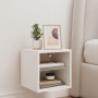 Mueble de TV de pared con luces LED blanco 30x28,5x30 cm de , Muebles TV - Ref: Foro24-836973, Precio: 27,23 €, Descuento: %