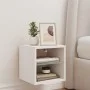 Wall-mounted TV stand with LED lights white 30x28.5x30 cm by , TV Furniture - Ref: Foro24-836973, Price: 26,90 €, Discount: %